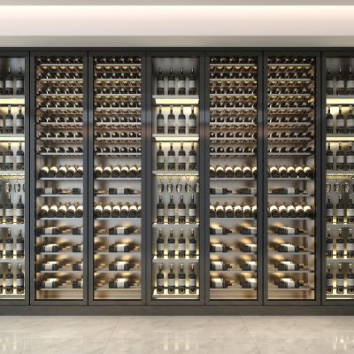 不锈钢红酒窖冷藏室恒温室恒温柜展示柜冷藏柜红酒酒窖