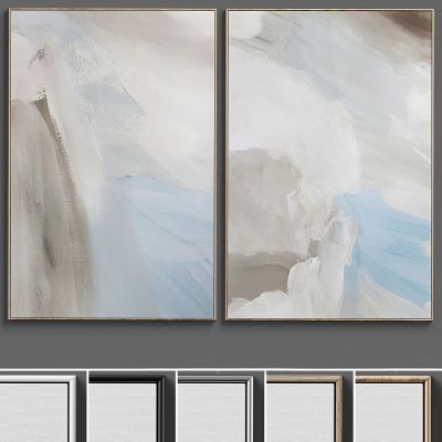 现代立体抽象装饰画