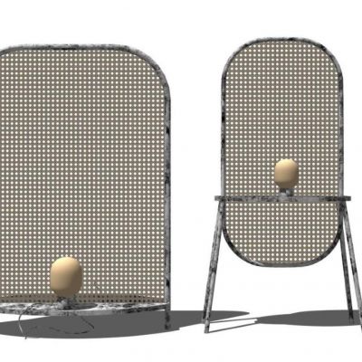 现代风格异形椅子模型