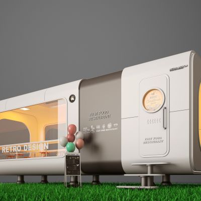 现代民宿 别墅 酒店 咖啡馆 奶茶店 太空舱