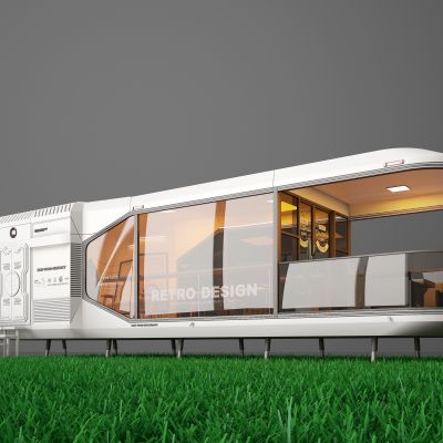 现代民宿 别墅 酒店 咖啡馆 奶茶店 太空舱