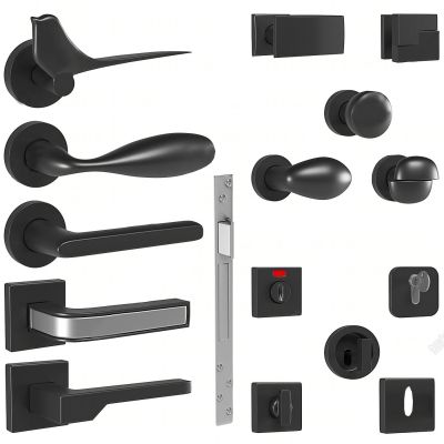 现代门把手_把手组合