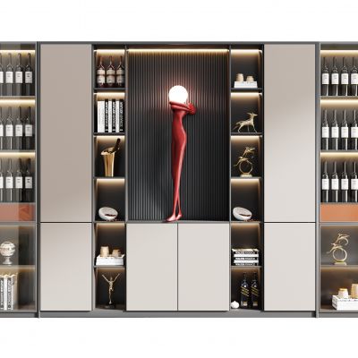 现代酒柜