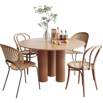 北欧餐桌椅组合