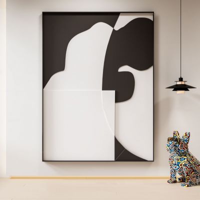 黑白画 装饰画 挂画