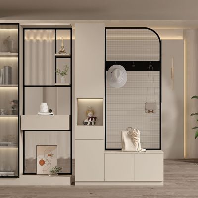 现代玄关鞋柜 隔断