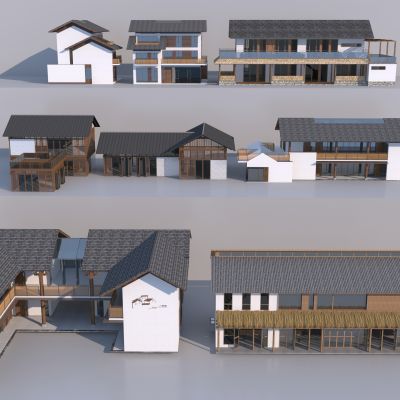 新中式民宿建筑