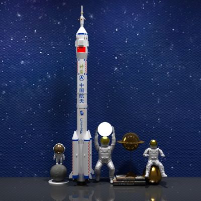 现代型宇航员雕塑模