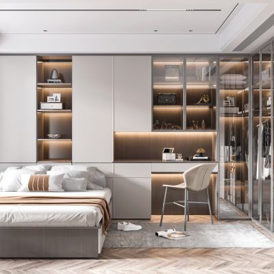 现代榻榻米卧室