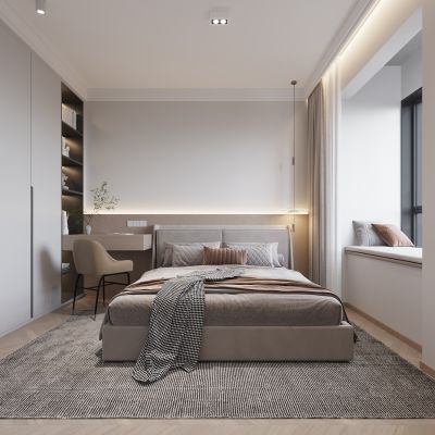 现代卧室