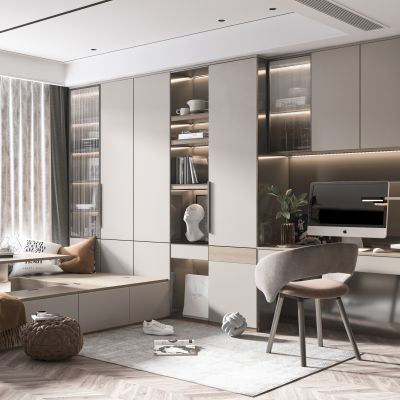 现代榻榻米卧室