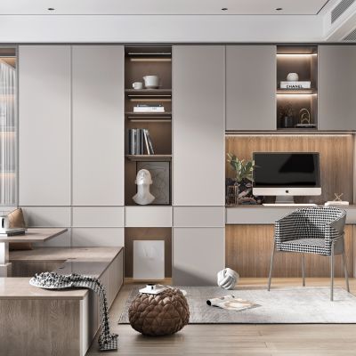 现代榻榻米卧室