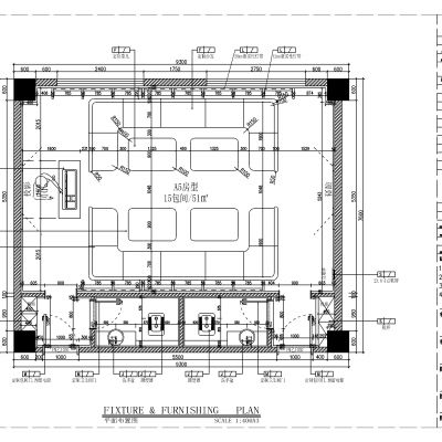 KTV包间装修施工图