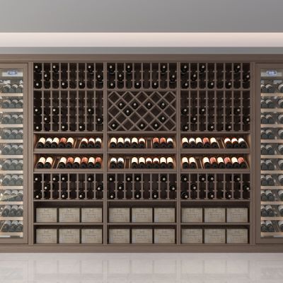 实木红酒窖冷藏室恒温室恒温柜展示柜冷藏柜红酒酒窖