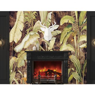 欧式壁炉 背景墙