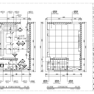 KTV包间装修施工图
