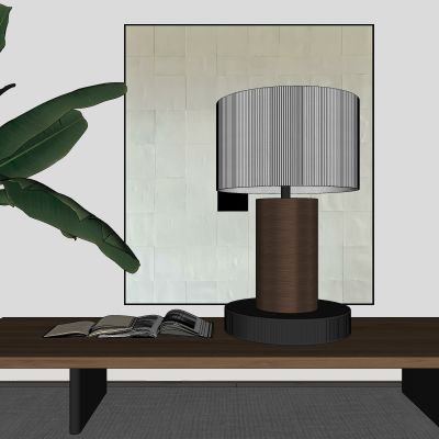 现代金属台灯