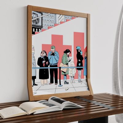 画框，落地，曲面，实木，装饰画