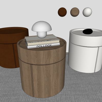 侘寂，边几，角几，床头柜