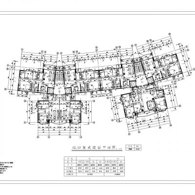 南方某高层住宅小区建筑施工图