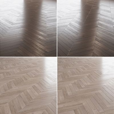 现代人字拼木地板