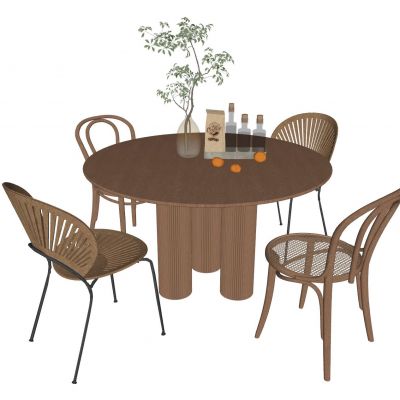 北欧餐桌椅组合