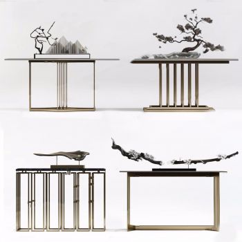 新中式案几摆件