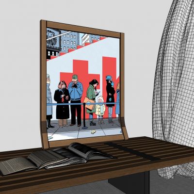 画框，落地，曲面，实木，装饰画