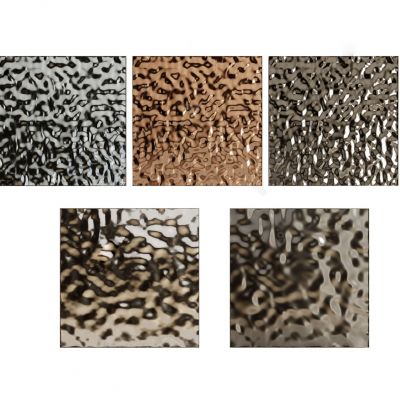 现代不锈钢水波纹饰面板_金属水波纹护墙板