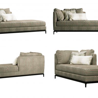  现代简约贵妃椅