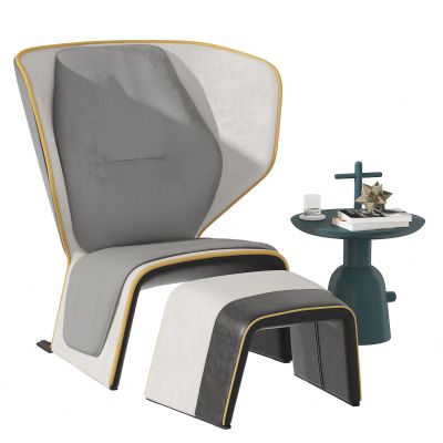 现代休闲椅 单人沙发