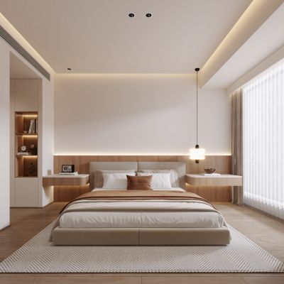 现代卧室