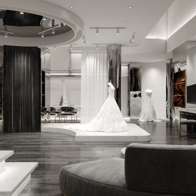 现代简约婚纱店