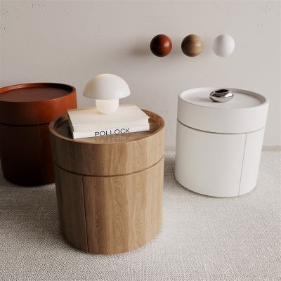 侘寂，边几，角几，床头柜