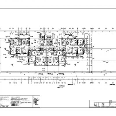 多高层结构建筑施工图