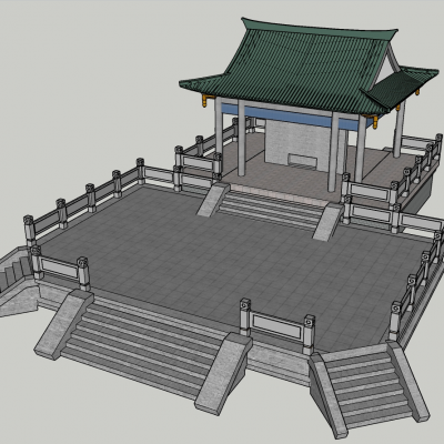 中式风格古建筑