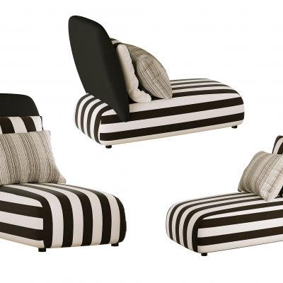 现代简约休闲躺椅沙发