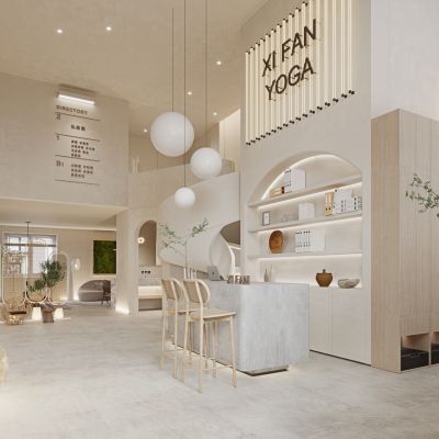 现代侘寂美容店