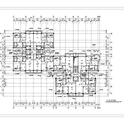 高层住宅建筑施工图
