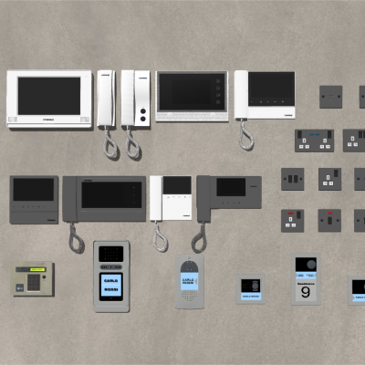 现代门口电话机