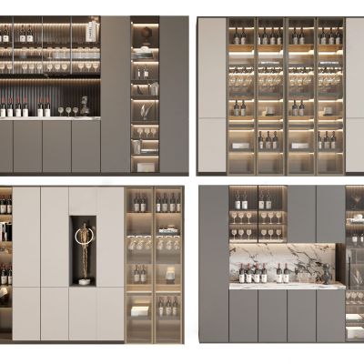 现代酒柜