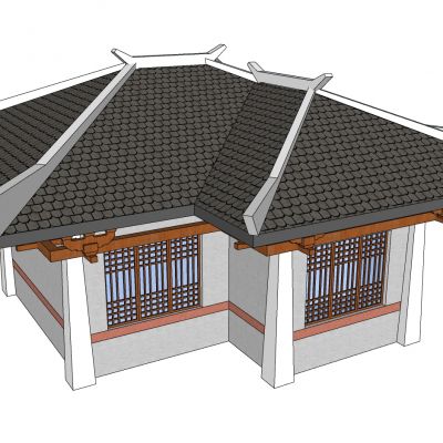 中式风格古建筑