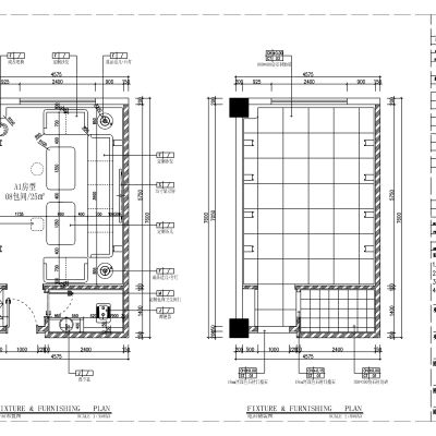 KTV包间装修施工图