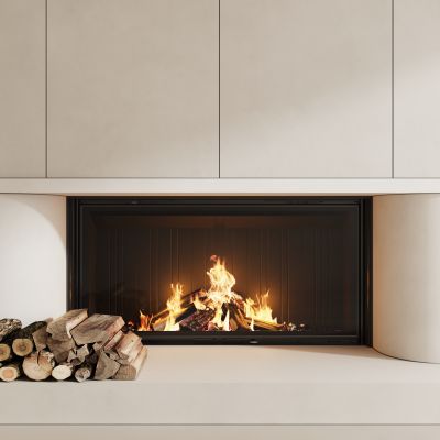现代壁炉