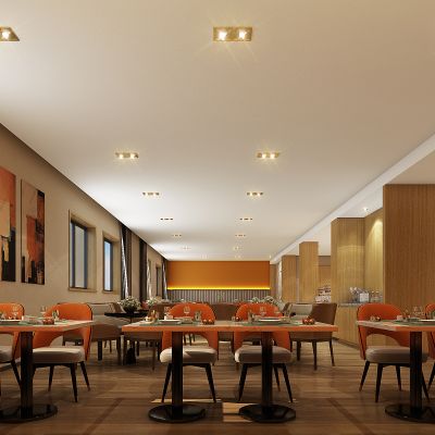 自助餐，客餐区，社区餐饮店，小餐厅，烧烤桌椅