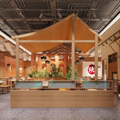 新中式快餐面馆