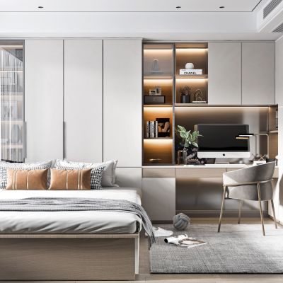 现代榻榻米卧室