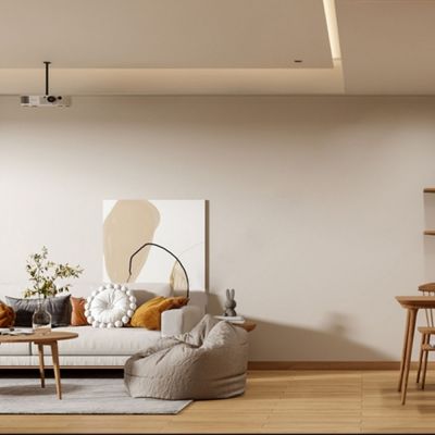 北欧原木风家居客餐厅