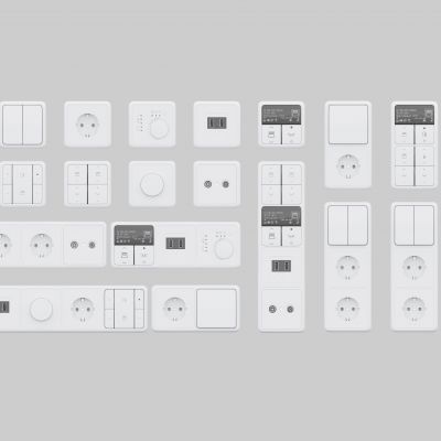 现代插座开关