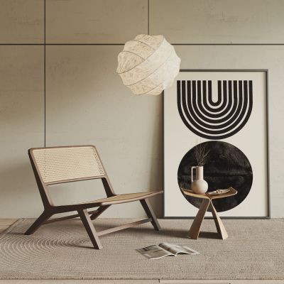 侘寂椅子 休闲椅